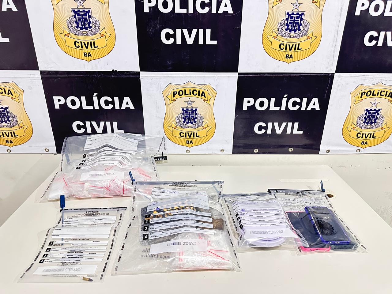 Homens são presos por tráfico de drogas no interior da Bahia