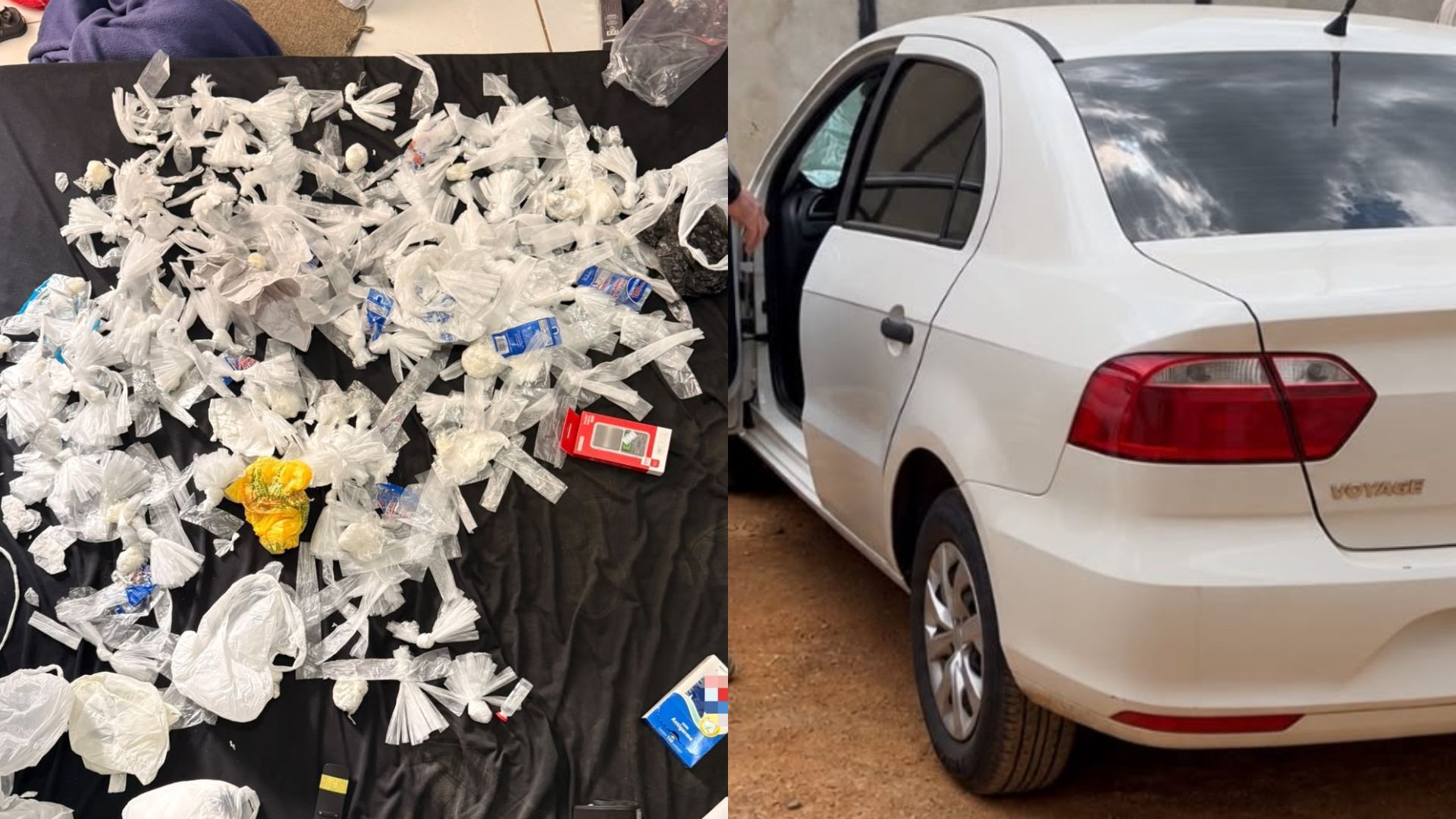 Motorista de aplicativo é preso por vender cocaína durante corridas