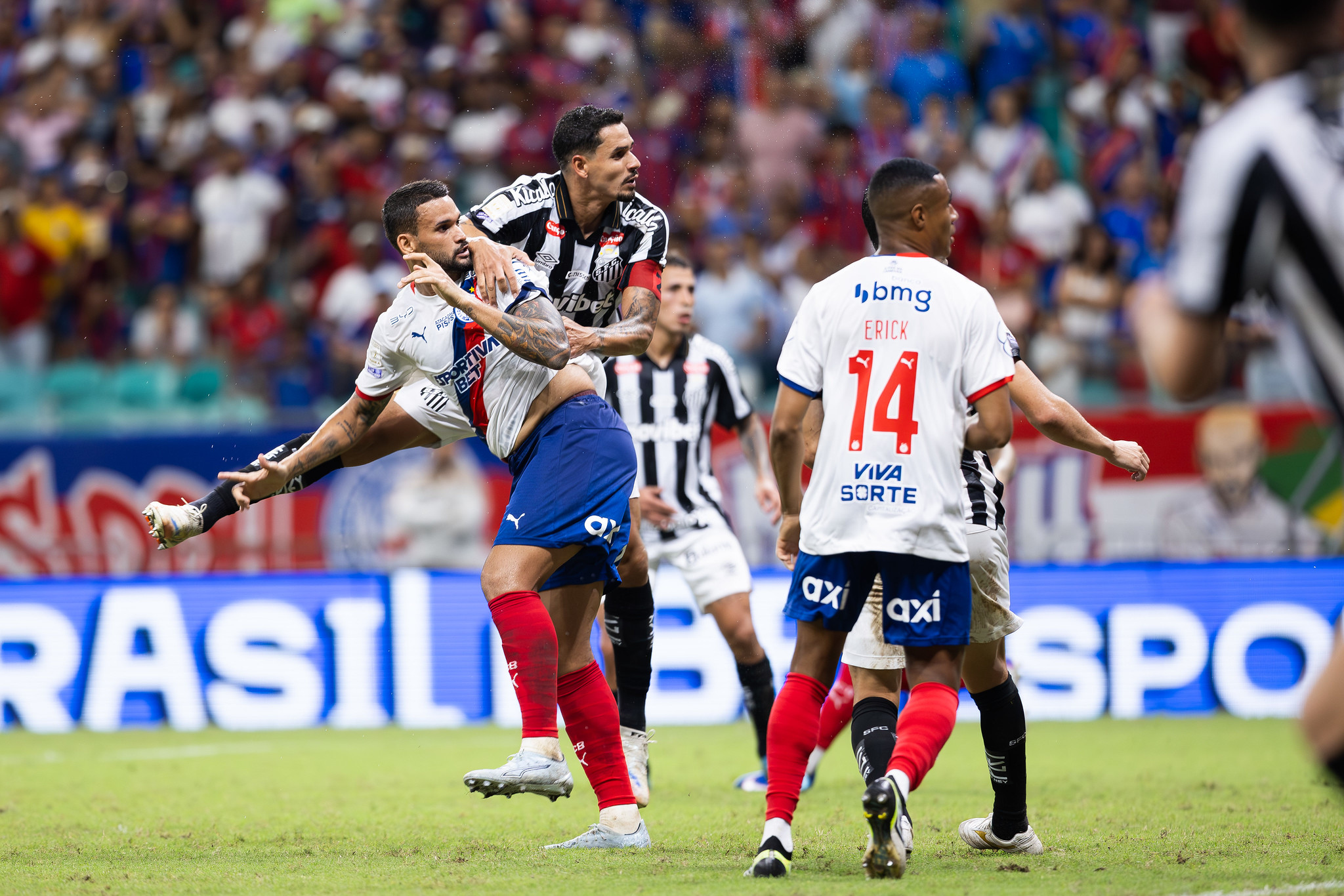 Santos perde titular por lesão para duelo contra o Bahia pela Série A