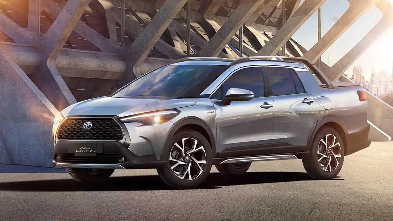Toyota prepara picape híbrida flex 4x4 no Brasil para brigar com a Toro