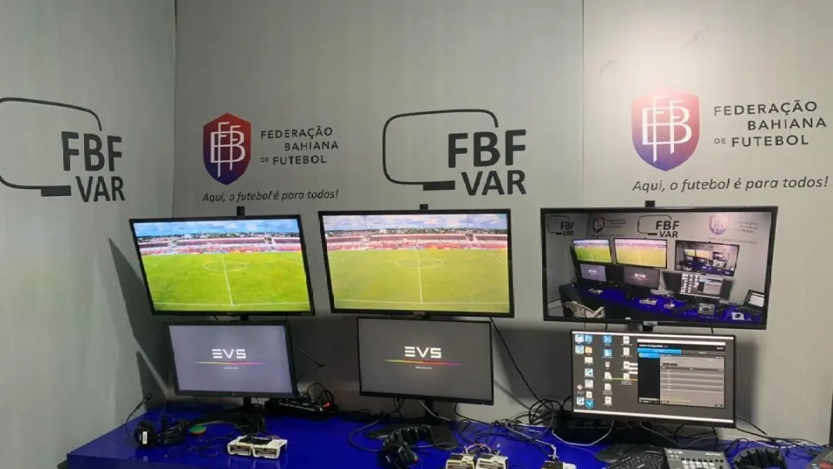 VAR no Baianão 2027? Reunião entre clubes e FBF vota uso da tecnologia