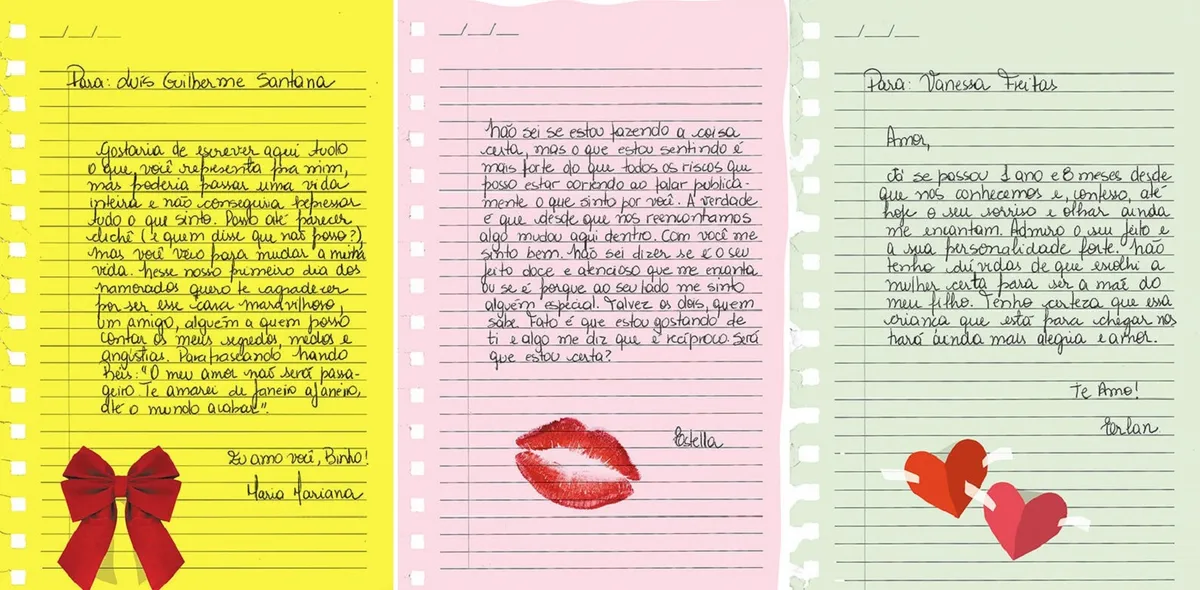 Imagem ilustrativa da imagem Escrevem-se cartas de amor