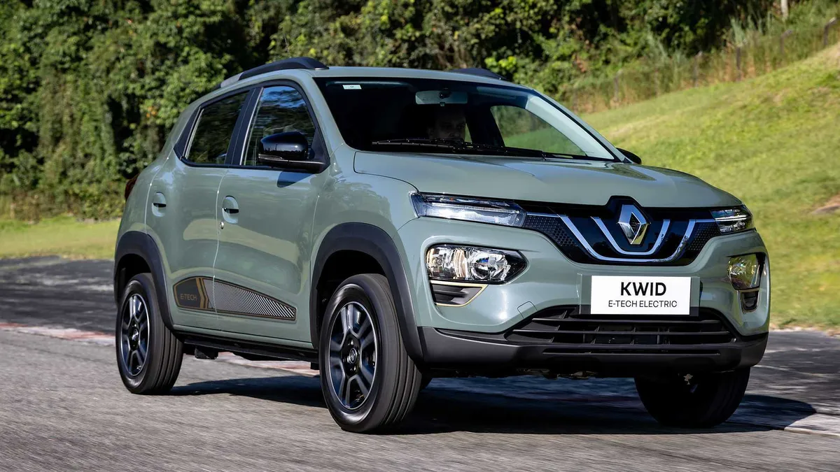 Renault Kwid E-Tech é o carro elétrico com maior desvalorização no ranking