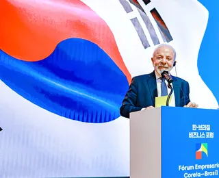 Na Coreia do Sul, Lula diz que Brasil produz proteína que não engorda