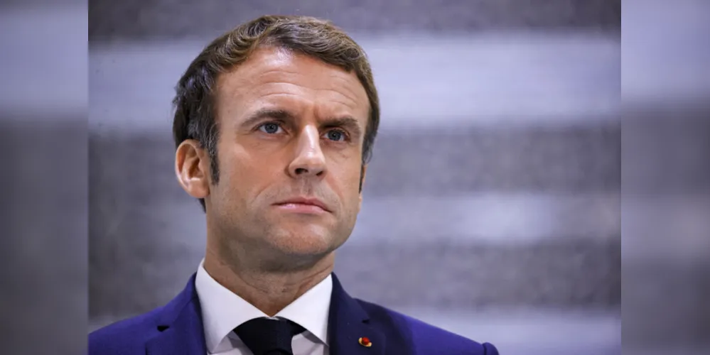 O presidente francês foi muito criticado pela sua declaração