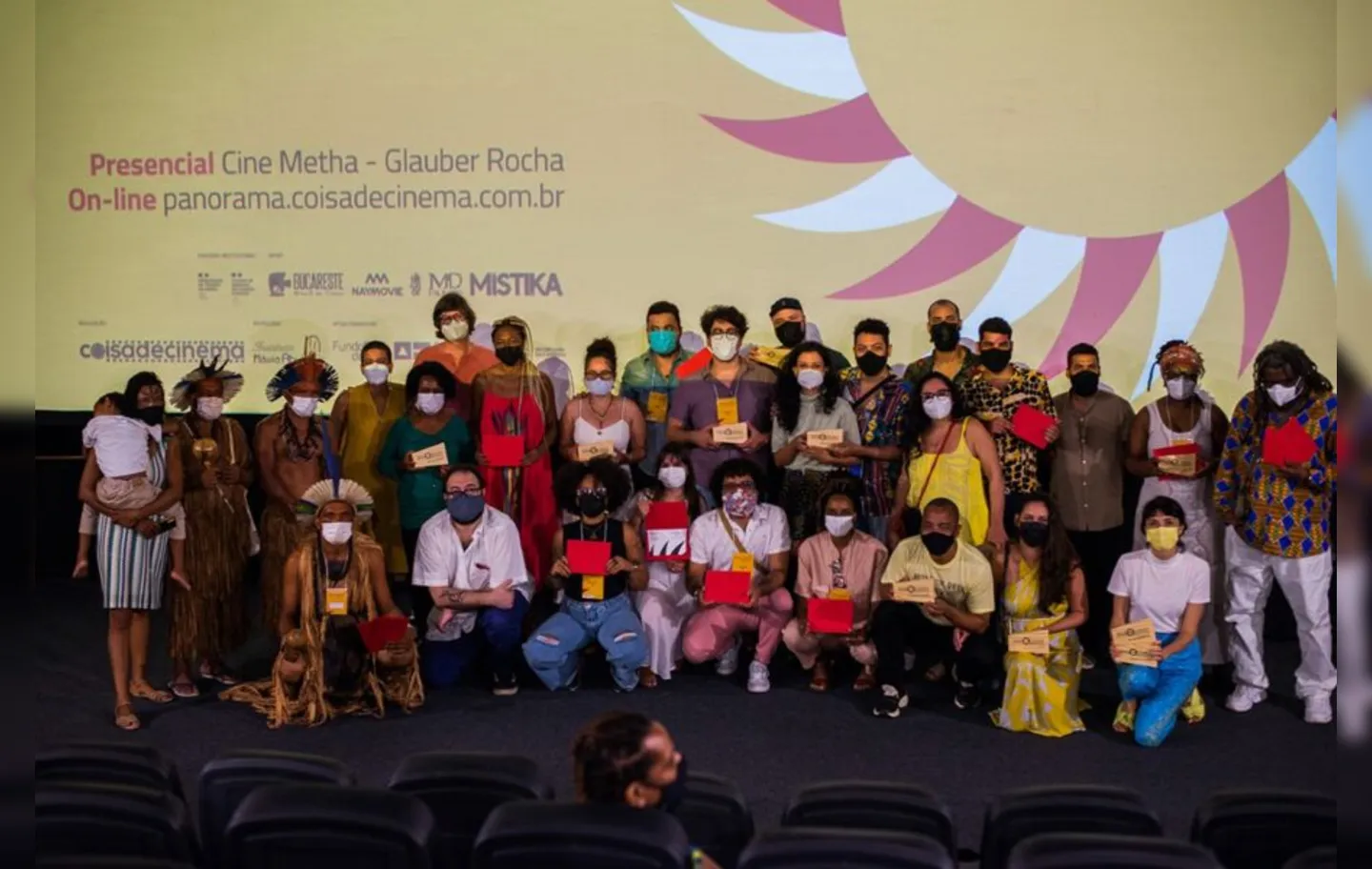 Todos os vencedores da premiação, que aconteceu no Cine Metha-Glauber Rocha