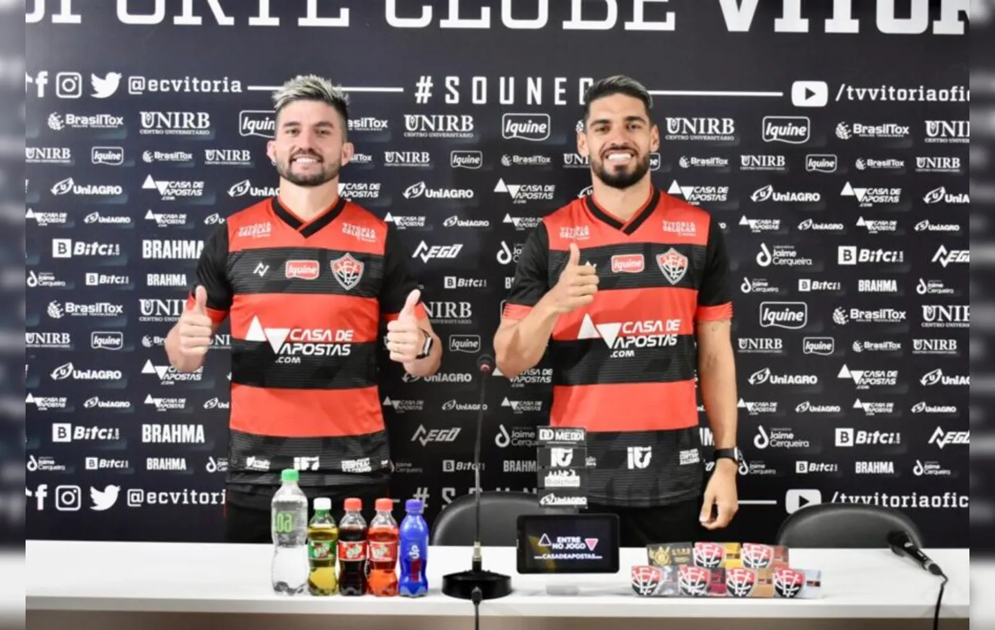 Queiroz e Alisson Cassiano foram duas das primeiras contratações anunciadas pelo Leão