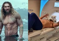 Jason Momoa sofre acidente em set e passa por ressonância