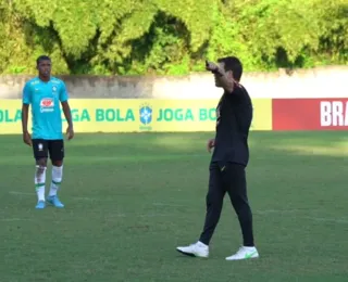 Sob o comando de Ramon, Seleção sub-20 treina no Barradão