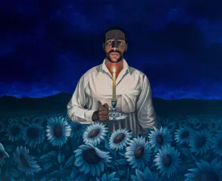 Tiago Sant’Ana retrata a serenidade do homem negro em telas