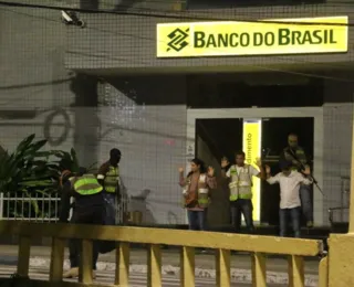 Polícia realiza simulado de ataque a banco em Jacobina