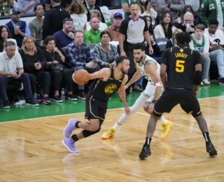 Warriors vencem Celtics e empatam Finais da NBA