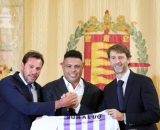 Ronaldo muda escudo do Valladolid; torcedores criticam nas redes