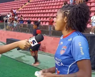 Jogadora do Doce Mel relata racismo em jogo contra o Sport