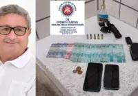 Vice-prefeito de Alcobaça é preso por porte ilegal de arma de fogo