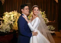 Clarissa Chagas e Geraldo Fernández se casaram com festa