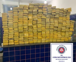 Mais de 300 kg de maconha são apreendidos na BR-101