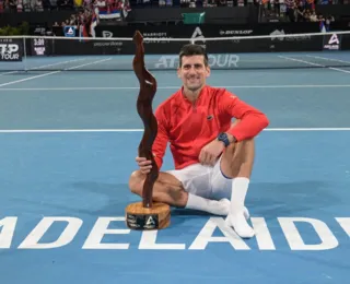 Novak Djokovic conquista seu primeiro título do ano em Adelaide