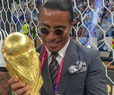 Fifa investigará presença do chef do "bife de ouro" na final da Copa - Imagem