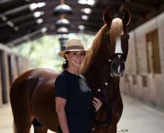 Cristiana Gutierrez participa de evento que reúne criadores de cavalos