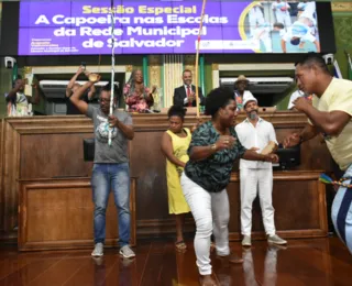 Sessão na Câmara discute ensino da capoeira nas escolas