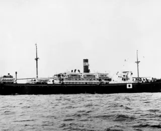 Encontrado navio japonês afundado com 1000 prisioneiros na 2ª Guerra