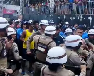 PM agredido por colegas na Micareta de Feira critica violência