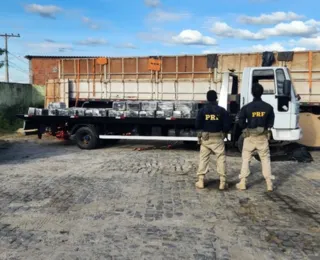 PRF apreende 4 toneladas de maconha em carga de arroz na Bahia