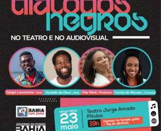 Diálogos Negros será lançado nesta terça-feira no Teatro Jorge Amado
