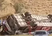 Acidente de ônibus deixa 12 mortos na região norte do Peru
