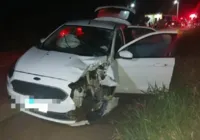 Acidente entre moto e carro deixa um morto na BR-420