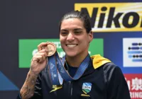 Ana Marcela Cunha conquista bronze nos 5 km do Mundial de Fukuoka