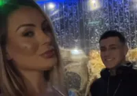 Andressa Urach recebe filho em boate adulta: "veio se divertir"