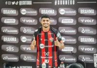 Apresentado, Edson Lucas se diz pronto para estrear no Vitória