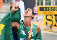 Caio Bonfim conquista medalha de bronze no Mundial de Atletismo