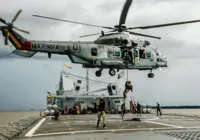 ‘Caixa preta' de helicóptero da Marinha é recolhida após acidente