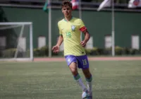 Capitão do Brasil Sub-15 mostra dedicação à Seleção: "É o meu país"