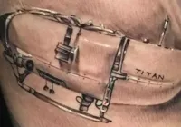 Capixaba tatua submarino "Titan" para marcar fato histórico