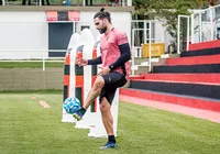 Com treino físico, Vitória inicia preparação para encarar o Guarani