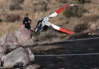 Dois helicópteros de combate a incêndios se chocam nos EUA