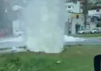 Embasa conclui reparo em adutora que rompeu no Vale do Canela