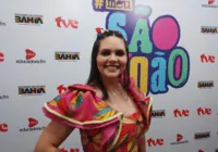 "Espero que a galera dance muito forró", Lara Amélia no Pelourinho