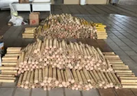 Fábricas clandestinas de espadas são desmontadas em Cruz das Almas