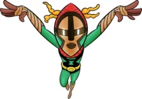 HQ baiana tem heróis com elementos da cultura afro