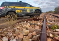 Homem é detido após furtar trilhos de trem em Juazeiro