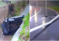 Homem morre em acidente de carro na Avenida Gal Costa