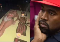 Kanye West usa mulheres como "bandejas humanas" em aniversário; veja
