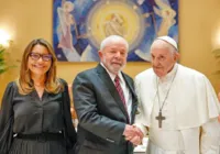 Lula e papa Francisco se encontram no Vaticano