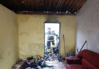 Mãe e filho morrem após casa pegar fogo em Dário Meira