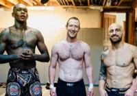 Mark Zuckerberg aparece treinando com campeões do UFC